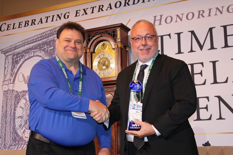 W.T.Bigbee Accepting Award